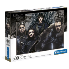 Clementoni Trónok Harca Stark csoportkép 500db-os puzzle (35091) (CL35091) puzzle, kirakós