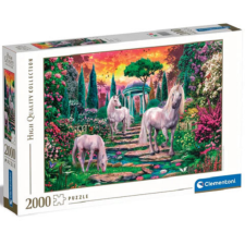 Clementoni Unikornisok kertje HQC puzzle 2000db-os - Clementoni puzzle, kirakós