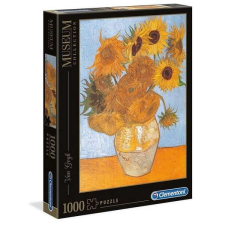 Clementoni Van Gogh Napraforgók puzzle 1000 db-os - Clementoni Museum Collection puzzle, kirakós