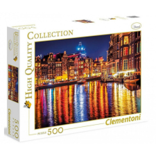 Clementoni Városok puzzle 500 db-os HQC Amsterdam - Clementoni puzzle, kirakós