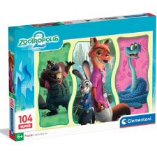 Clementoni Zootropolis 2 104 db-os puzzle - Clementoni puzzle, kirakós