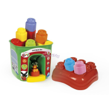  Clemmy Bing nyuszis tároló, puha építőkockákkal barkácsolás, építés