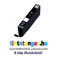  CLI-551XLB[Bk] 13ml utángyártott fekete tintapatron, chippel nyomtatópatron & toner