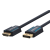 ClickTronic 44924 Displayport 1.2 - HDMI 1.4 Kábel 2m - Fekete