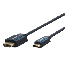 ClickTronic 44928 USB-C 2.0 - HDMI 2.0 Kábel 1m - Fekete kábel és adapter