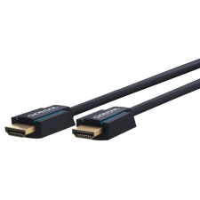 ClickTronic 70301 Nagy sebességű HDMI - HDMI Kábel 1m - Szürke kábel és adapter