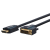 ClickTronic 70341 DVI-D - HDMI 1.4 Kábel 2m - Fekete