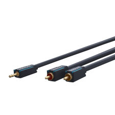 ClickTronic 70469 3.5mm Jack apa - 2x RCA apa Kábel (5m) (70469) kábel és adapter