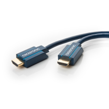 ClickTronic HDMI - HDMI kábel 1m Kék kábel és adapter