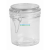  CLICKY üveg tárolóedény csatos fedéllel, kapacitása kb. 280 ml