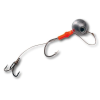  Climax Cult Catfish Rig Jig Fireball 60gr Ancora #2 Natural előkötött szerelék