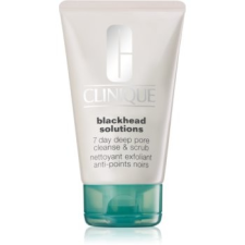 Clinique Blackhead Solutions arctisztító peeling a fekete pontok ellen 125 ml arctisztító