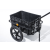  CLP Willy kerékpár utánfutó kézikocsi szállító kocsi fekete 161124601