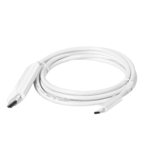 CLUB3D CAC-1514 USB C 3.1 - HDMI (apa - apa) kábel 1.8m - Fehér kábel és adapter