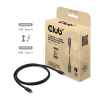 CLUB3D Club3D Thunderbolt 5 Certified 8K240Hz Data 80/120 Gbps EPR 240 Watt Cable 1m Black