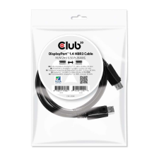 CLUB3D DisplayPort 1.4 HBR3 8K60Hz kábel M/M 2m kábel és adapter