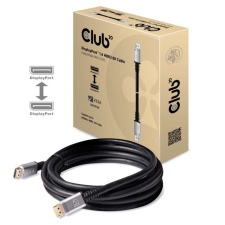 CLUB3D DisplayPort 1.4 HBR3 8K Cable M/M 4m kábel és adapter