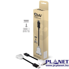 CLUB3D Displayport - DVI-D passive adapter (CAC-1000) kábel és adapter