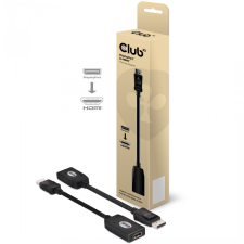 CLUB3D Displayport - HDMI Passive Adapter kábel és adapter
