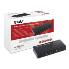 CLUB3D HDMI 2.0 4K60Hz UHD Splitter 4 Ports (CSV-1380) kábel és adapter
