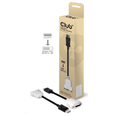 Club 3D CLUB3D Displayport - DVI-D passzív adapter (CAC-1000) kábel és adapter