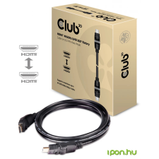 Club 3D CLUB3D HDMI 2.0 - HDMI 2.0 UHD 360 forgó kábel, 2m (CAC-1360) kábel és adapter