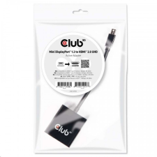 Club 3D CLUB3D Mini Displayport 1.2 - HDMI 2.0 UHD active adapter (CAC-2170) kábel és adapter