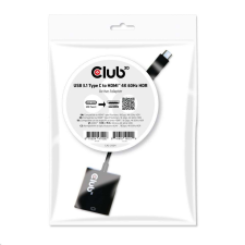 Club 3D CLUB3D USB 3.1 Type C -&gt; HDMI 2.0 adapter fekete (CAC-2504) kábel és adapter