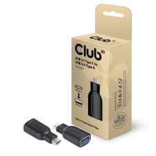 Club 3D CLUB3D USB 3.1 Type C -&gt; USB 3.0 Type A adapter fekete (CAA-1521) kábel és adapter