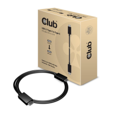 Club 3D CLUB3D USB 3.1 Type C kábel 0.8m fekete (CAC-1522) (CAC-1522) kábel és adapter