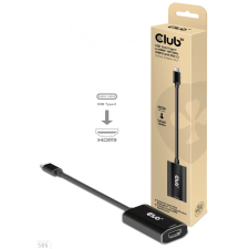 Club 3D CLUB3D USB Type C - HDMI 4K120Hz Active Adapter kábel és adapter