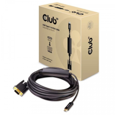 Club 3D CLUB3D USB Type C - VGA kábel 5m fekete (CAC-1512) kábel és adapter