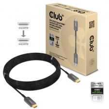 Club 3D HDMI-HDMI AOC 4K120Hz/8K60Hz kábel 10m (CAC-1376) kábel és adapter