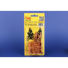  CMK Wehrmacht Soldiers with Military Bicycles 1:48 (129-F48406) makett