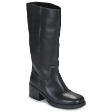 Coach Magas sarkú csizmák TALL LEATHER BOOT Fekete 39 női csizma, bakancs
