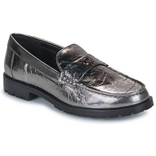 Coach Mokkaszínek JOCELYN CRINKLE METALLIC LOAFER Szürke 38 1/2 női cipő
