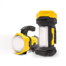 COB LED-es szerelőlámpa 2 in 1 elemlámpa