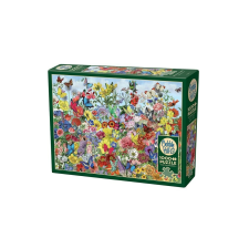 Cobble Hill 1000 db-os puzzle - Butterfly Garden (40085) puzzle, kirakós