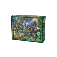 Cobble Hill 1000 db-os puzzle - Into the Jungle (40187) puzzle, kirakós