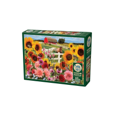 Cobble Hill 1000 db-os puzzle - Sunflower Farm (40208) puzzle, kirakós