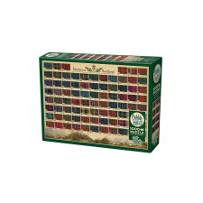 Cobble Hill 1000 db-os puzzle - Tartans of Scotland (40052) puzzle, kirakós