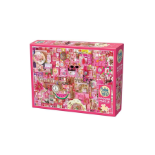 Cobble Hill 1000 db-os puzzle - The Rainbow Project - Pink (40055) puzzle, kirakós