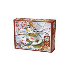 Cobble Hill 275 db-os Easy Handling puzzle - Chickadee Tea (48014) puzzle, kirakós