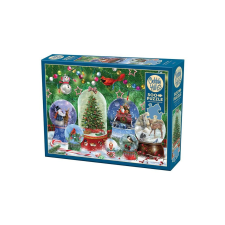 Cobble Hill 500 db-os puzzle - Snow Globes (45077) puzzle, kirakós