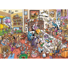 Cobble Hill kirakó Doodle Town: Boldog hálaadás 1000 darab puzzle, kirakós