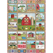 Cobble Hill kirakó földrevettekkel 1000 darabos puzzle, kirakós