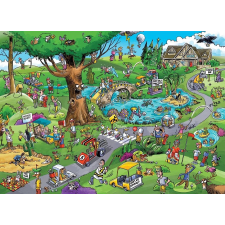Cobble Hill puzzle doodletown: tipikus golf 1000 darab puzzle, kirakós