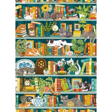 Cobble Hill puzzle tökéletes macskabirodalom 1000 darab puzzle, kirakós