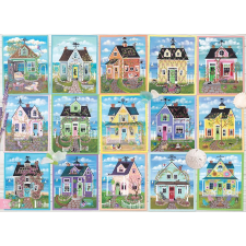 Cobble Hill Tengeri Házikók 1000 Darabos Puzzle puzzle, kirakós