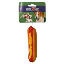  COBBYS PET AIKO FUN Hot Dog 13,7cm gumijáték kutyáknak kutyafelszerelés